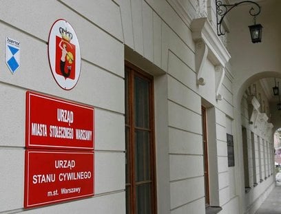 Warszawski Urząd Stanu Cywilnego działa w kilkunastu lokalizacjach